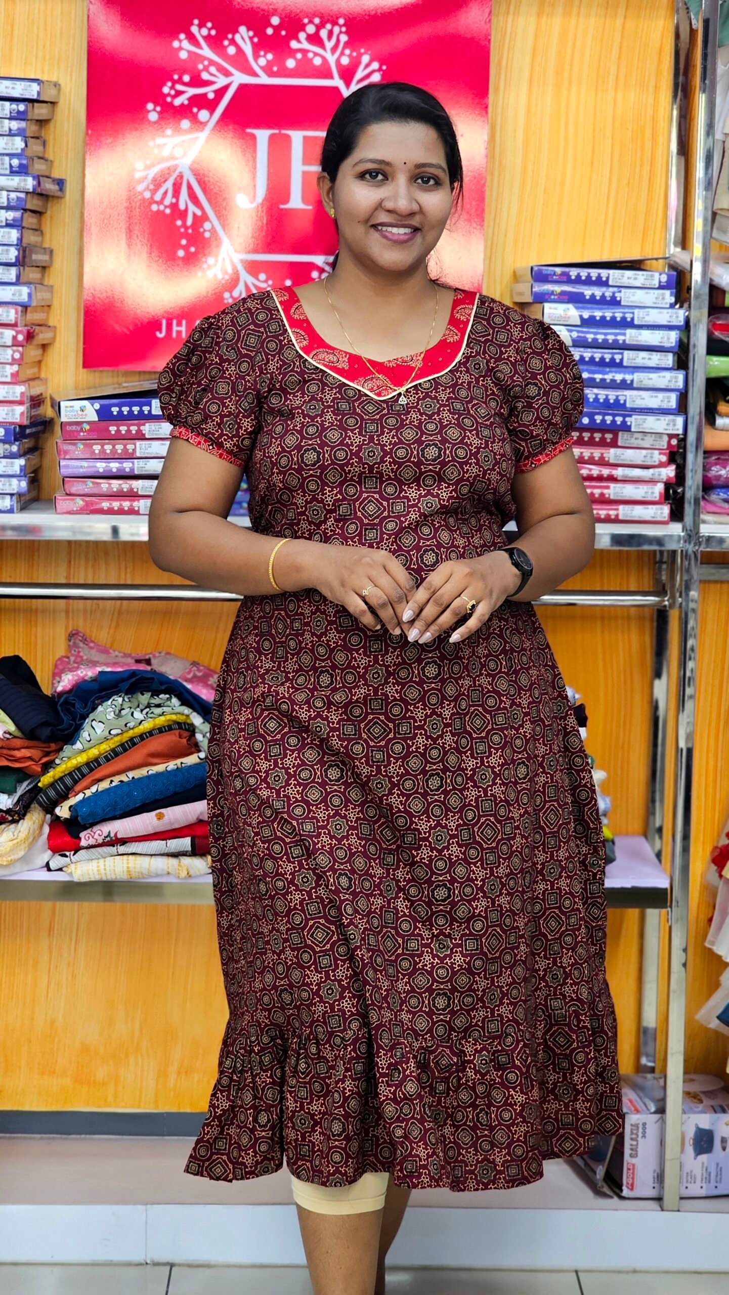 20241008_153257 Cotton Frock Nighty - Image 1