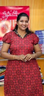 Frock Nighty With Collar Neck - Image 2