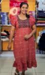 Ajrakh Frock Nighty