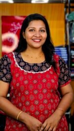 Red Mix N Match Frock Nighty - Image 2