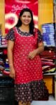 Red Mix N Match Frock Nighty