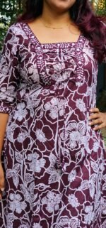 Anvika Square neck tie up Co-ord Set - Image 2