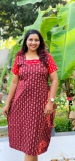 'Mili' Cotton Frock Nighty