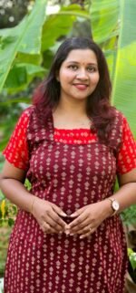 'Mili' Cotton Frock Nighty - Image 2